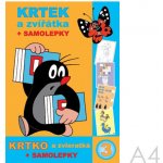 Nakladatelství Akim s.r.o. Krtek a zvířátka samolepky – Zboží Mobilmania