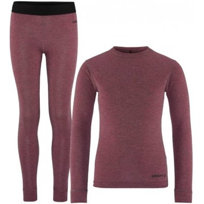 Craft Core set Wool Merino Junior 1909714 fialová 480200 21260 – Zboží Dáma