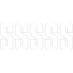 Samolepicí S bílá samolepící vinylová fólie arch 5 ks - písmena 50 mm – Zboží Dáma