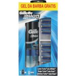 Gillette Mach 3 Turbo gel na holení 200 ml + náhradní břity na holení 8 ks dárková sada – Hledejceny.cz