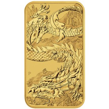 The Perth Mint Zlatá mince Rectangular Dragon 2023 1 oz