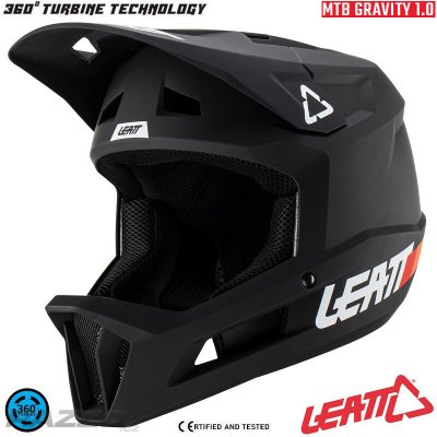 LEATT MTB 1.0 Gravity V23 Black 2026 – Zboží Mobilmania