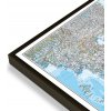 Nástěnné mapy National Geographic Jihovýchodní Asie - nástěnná mapa 97 x 82 cm Varianta: mapa v hliníkovém rámu, Provedení: černý rám