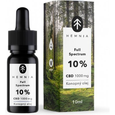 Full Spectrum CBD konopný olej 10% 1000 mg 10 ml – Zboží Mobilmania