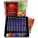 Koh-i-noor Trojhranné pastelky 3162 Triocolor silné 12 ks 136494 – Zboží Dáma