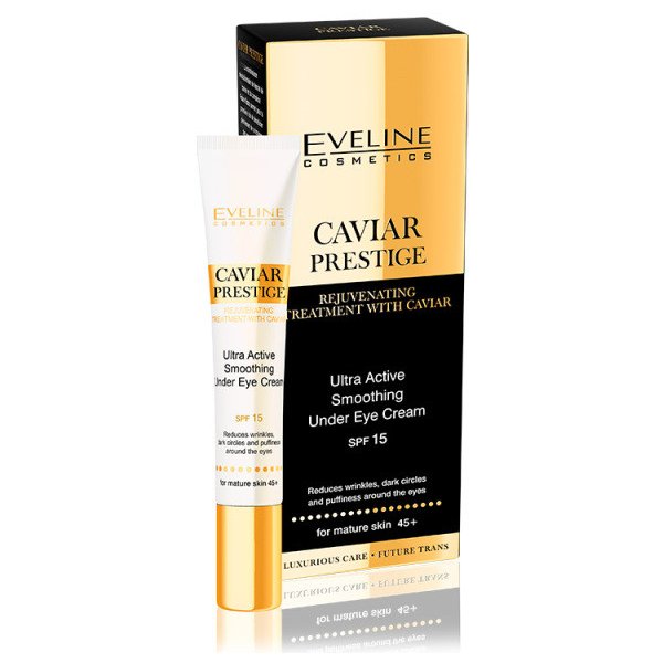 Oční krém a gel Eveline Cosmetic oční krém Caviar Prestige 45+ 20 ml