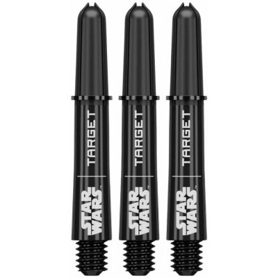Target - darts Násadky Pro Grip Star Wars - short - black – Zboží Mobilmania
