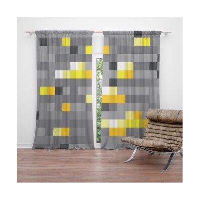 Sablio Závěs Blocks 2: 2ks 140x250cm – Hledejceny.cz