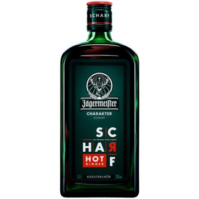 Jägermeister Scharf Hot Ginger 33% 1 l (holá láhev) – Sleviste.cz