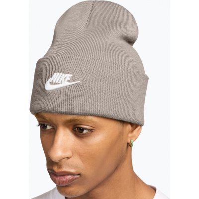Nike Zimní čepice Peak Futura Beanie moon particle/white – Hledejceny.cz