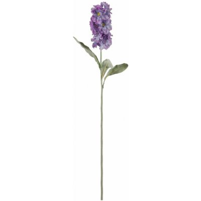 Umělá květina MATTHIOLA 56 cm, fialová – Hledejceny.cz