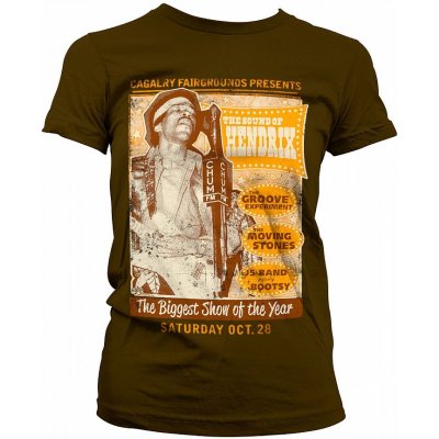 Jimi Hendrix The Sound Of Hendrix Poster Brown – Zboží Mobilmania