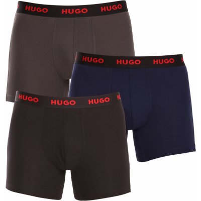 Hugo Boss 3 PACK pánské boxerky vícebarevné (50503079 413)