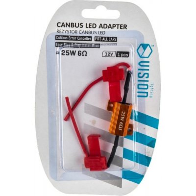 Canbus Led Rezistor 25w 6ohm – Zboží Mobilmania