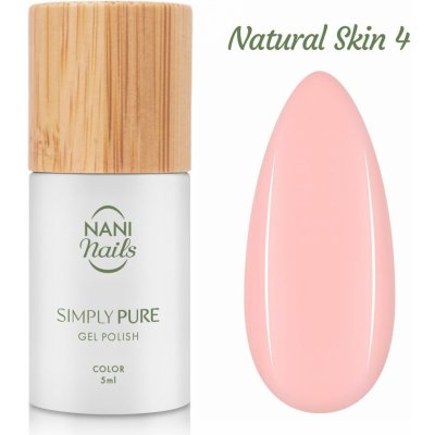 NANI gel lak Simply Pure Natural Skin 5 ml – Zboží Mobilmania