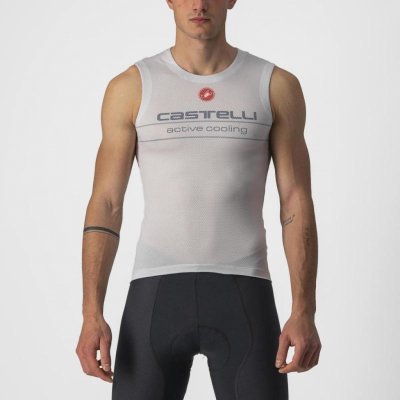 Castelli ACTIVE COOLING nátelník strieborno šedá