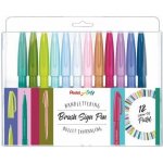 Pentel Brush Sign Pen SES15 Basic 12 ks – Zboží Mobilmania