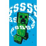 Carbotex Dětský ručník Minecraft Creeper Explode 30 x 50 cm – Zboží Dáma