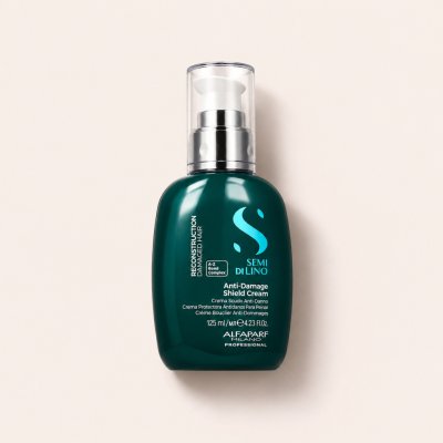 Alfaparf Milano Semi Di Lino Reconstruction Damage Hair Anti-Damage Shield Cream 125 ml – Hledejceny.cz