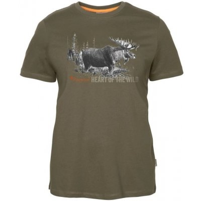 Tričko Pinewood Moose 3466-209 hnědá – Hledejceny.cz