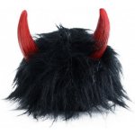 Rappa paruka čert černá s rohy – Zboží Dáma