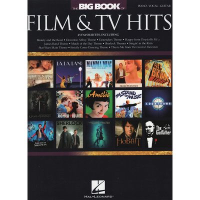 The Big Book of Film & TV Hits velká kolekce známých filmových a televizních hitů – Hledejceny.cz