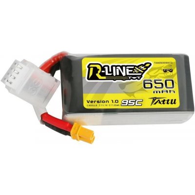 Tattu Baterie R-Line 95C 3S1P XT30 Lipo 11.1 V 650 mAh – Hledejceny.cz