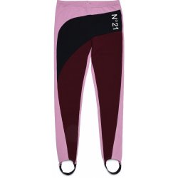 NO21 TROUSERS KALHOTY BURGUNDY