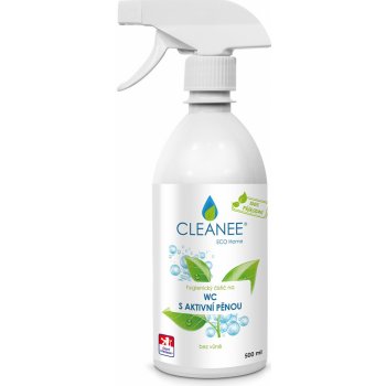 CLEANEE hygienický čistič WC s aktivní pěnou 500 ml