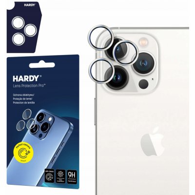 3mk ochrana kamery HARDY Lens Protection Pro pro iPhone 14 Pro/14 Pro Max Silver 5903108573498 – Zboží Živě