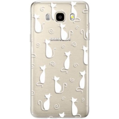 iSaprio Cat pattern 05 - white Samsung Galaxy J5 (2016) – Zbozi.Blesk.cz