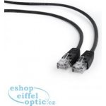 Gembird PP12-3M/BK UTP Patch, cat. 5e, 3m, černý – Zboží Živě