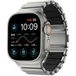 NOMAD Stratos Titanium FKM na Apple Watch 45/46/49 mm černý/šedý NM014421858 – Zboží Živě