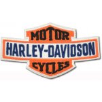Moto nášivka Harley Davidson Bar and Shield 8 cm x 5 cm – Hledejceny.cz