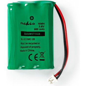 Nedis Akumulátor NiMH 3.6V/550mAh, 2pin konektor (BANM5T0424)