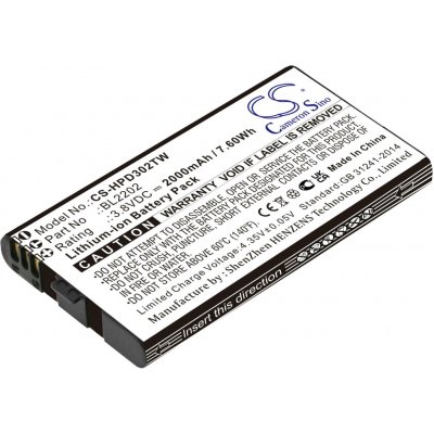 Cameron Sino CS-HPD302TW 3.8V Li-Polymer 2000mAh černá - neoriginální – Zboží Živě