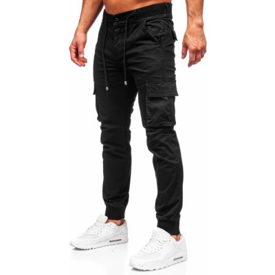 Bolf Černé pánské jogger kapsáče MP0208N