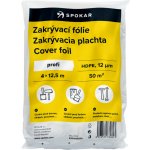 SPOKAR Zakrývací fólie 4 x 12,5 m, HDPE 12µ PROFI – Hledejceny.cz