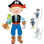 Goki magnetická hra Oblékaní kluk – Zboží Mobilmania