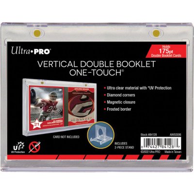 Ultra Pro Obal na dvě karty One Touch Vertical Booklet Magnetic Holder 175pt + stojánek