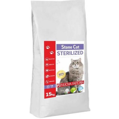 Nuova Fattoria Stone Cat Sterilized 15 kg – Sleviste.cz