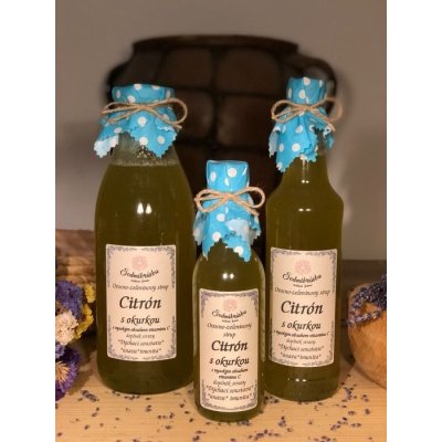 Sedmikráska ovocno zeleninový sirup Citron s okurkou 0,5 l – Hledejceny.cz