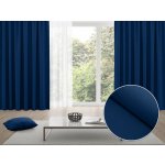 Biante Zatemňovací závěs Blackout BKU-117 Námořnický modrý - šířka 270 cm 270x220 cm – Zboží Dáma