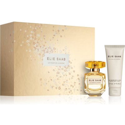 Elie Saab Le Parfum Lumiére EDP 50 ml + Lumiére tělové mléko 75 ml dárková sada – Zbozi.Blesk.cz