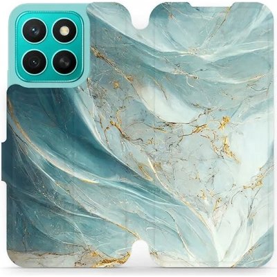 Mobiwear flip knížkové pro Honor X8c - Zelenkavý mramor 5906511901803 – Zboží Živě