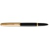 Parker 1502/6123511 Royal 51 Deluxe Black GT plnicí pero F zlatý hrot 18 karátů