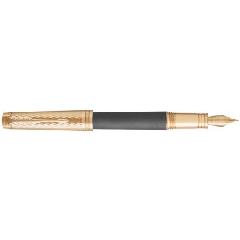 Parker 1502/7131435 Royal Premier Custom Storm Grey GT plnicí pero