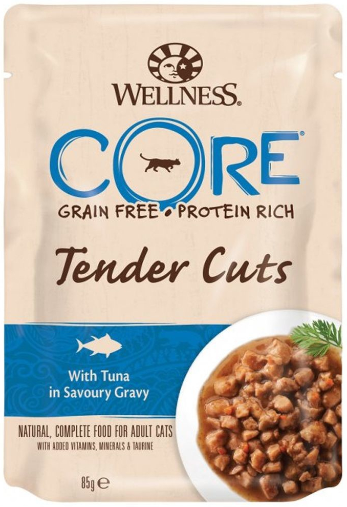 Wellness Core Tender Cuts tuňák 85 g