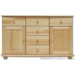 Drewmax prádelník z masivního dřeva borovice KD136 pacyg – Zboží Dáma