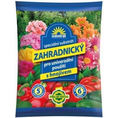 FORESTINA Zahradnický substrát universální s hojivem 5 l – Zboží Dáma